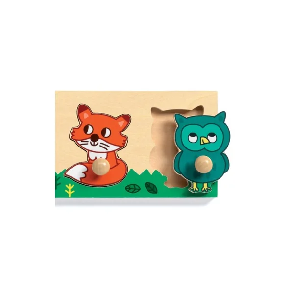 Puzzle en bois Forest'n'co - Djeco