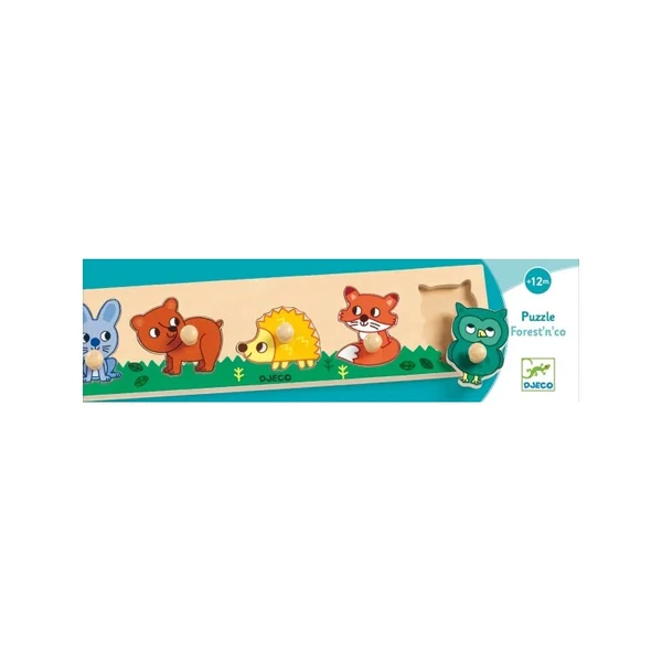 Puzzle en bois Forest'n'co - Djeco