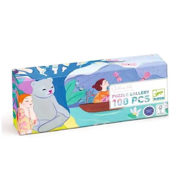 Puzzle Gallery 100 pcs Children's lake - Djeco