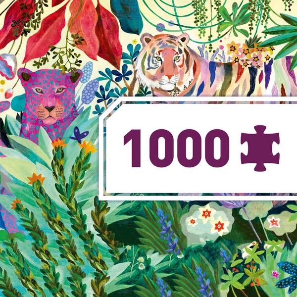 Puzzle Gallery - Rainbow Tigers - 1000 Pièces