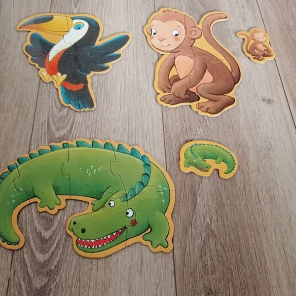 Puzzle géant Ouistiti et ses amis - Djeco