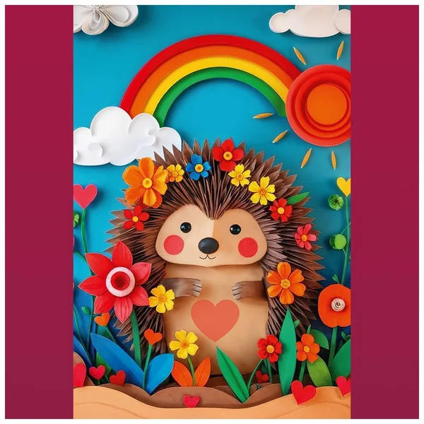 Puzzle - Hérisson - 160 pièces