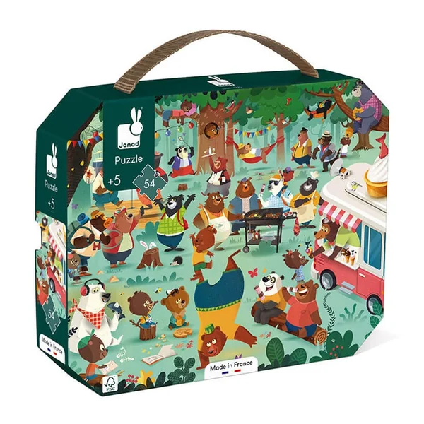 Puzzle La Cousinade des Ours 54 pcs - Janod