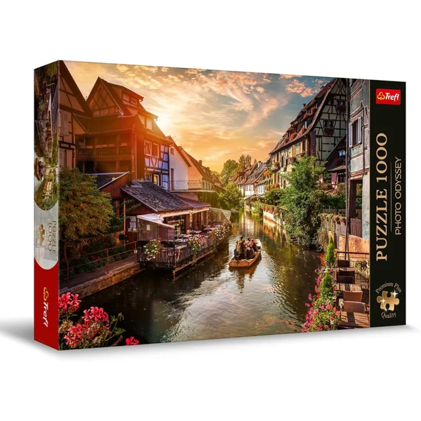 Puzzle - La Petite Venise à Colmar - 1000 pièces