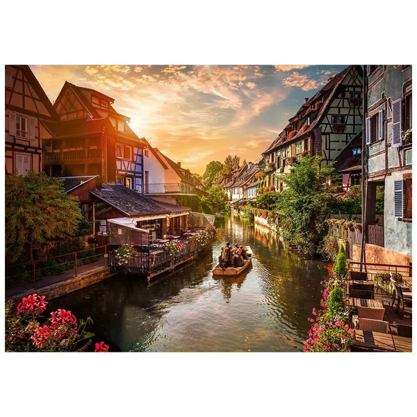 Puzzle - La Petite Venise à Colmar - 1000 pièces