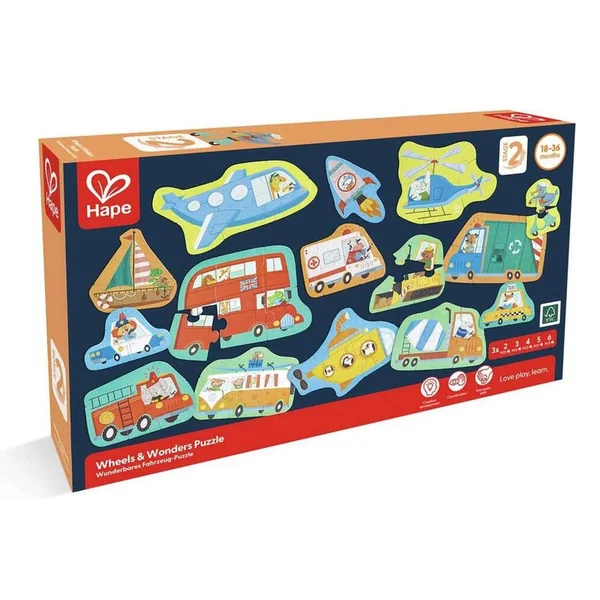 Puzzle Les Véhicules - Hape