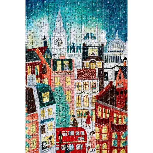 Puzzle Londres Enneigé - 500 pièces