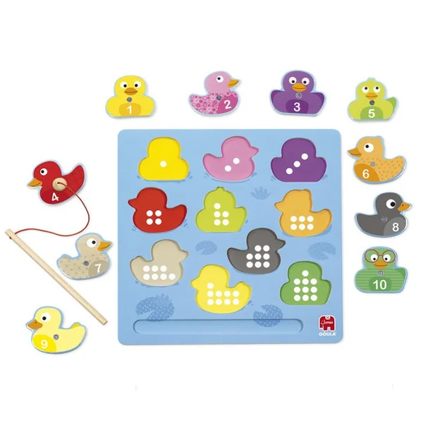 Puzzle magnetique Canards 10 pcs - Goula