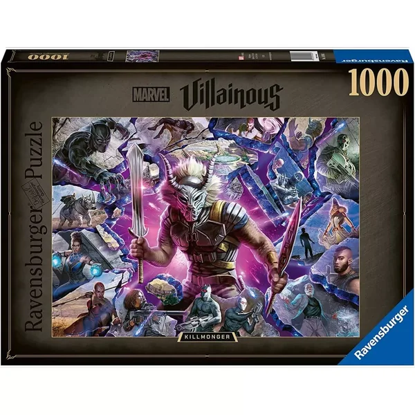 Puzzle Marvel Villainous : Killmonger - 1000 pièces