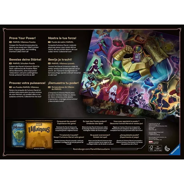 Puzzle Marvel Villainous : Killmonger - 1000 pièces