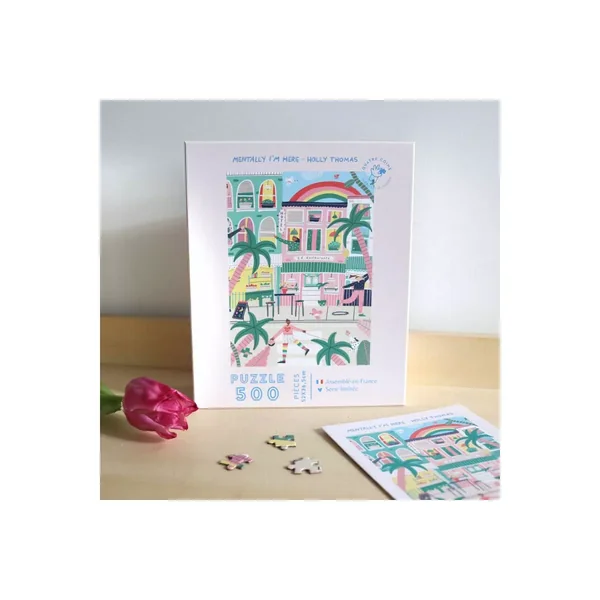 Puzzle Mentally I’m Here - 500 pièces