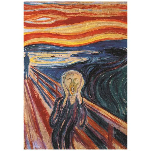 Puzzle Munch Le Cri - 1000 pcs