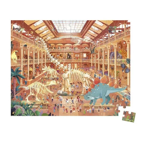 Puzzle Musée Histoire Naturelle - 100 pcs - Janod