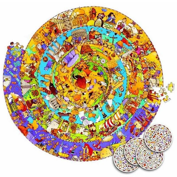 Puzzle Observation - Histoire 350 pièces + livret