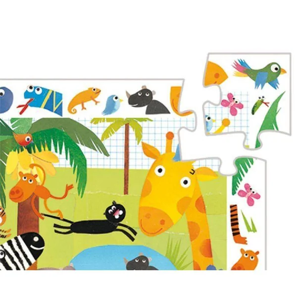 Puzzle Observation - La Jungle - 35 pcs