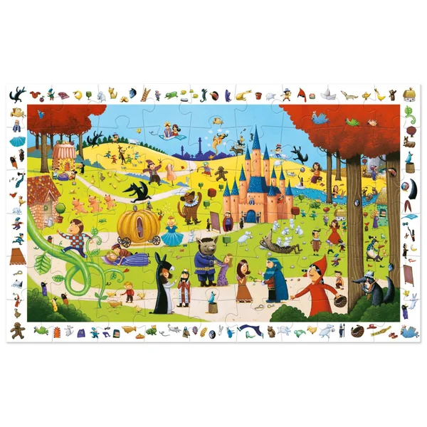Puzzle Observation - Les Contes - 54 Pièces