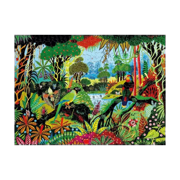 Puzzle Perruche et Amazone - 650 pièces