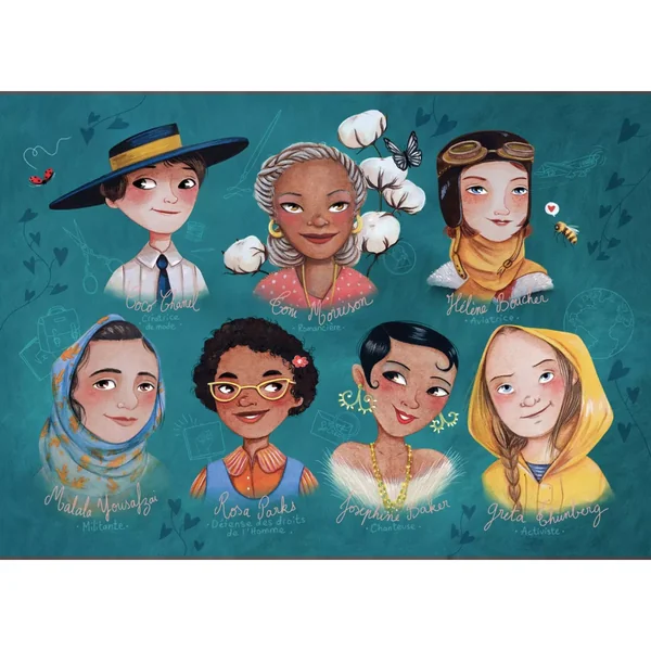 Puzzle Pionnières - 100 pièces