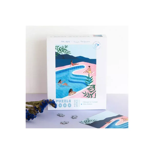 Puzzle Pool Ladies - 1000 pièces