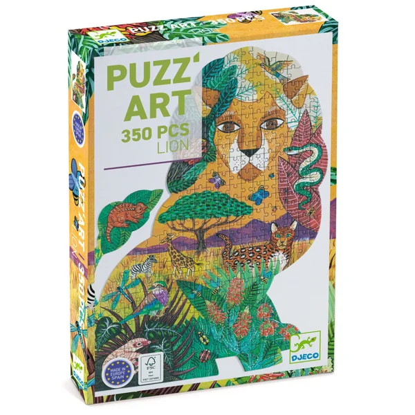 Puzzle Puzz'Art - Lion - 350 Pièces