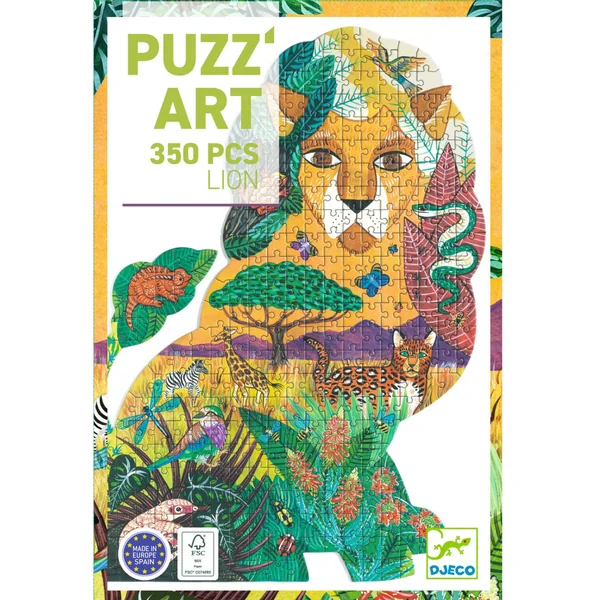 Puzzle Puzz'Art - Lion - 350 Pièces