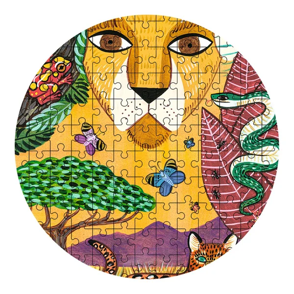 Puzzle Puzz'Art - Lion - 350 Pièces
