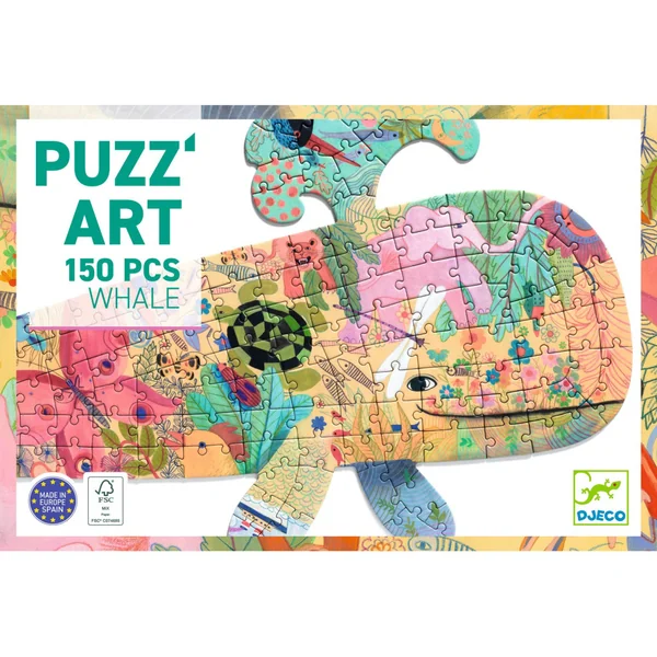 Puzzle Puzz'Art - Whale - 150 Pièces