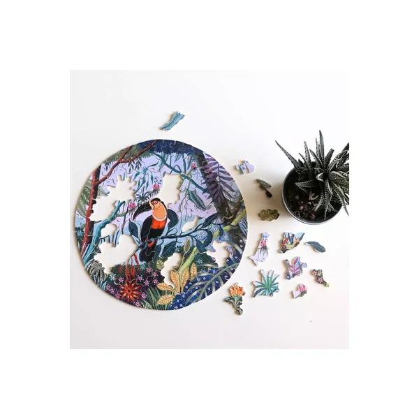 Puzzle Rond Toucan Ariel - 150 pièces