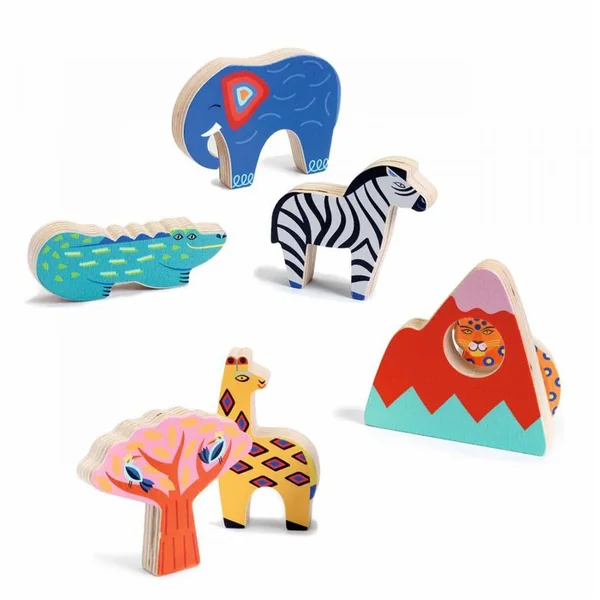 Puzzle Savana Story - Djeco