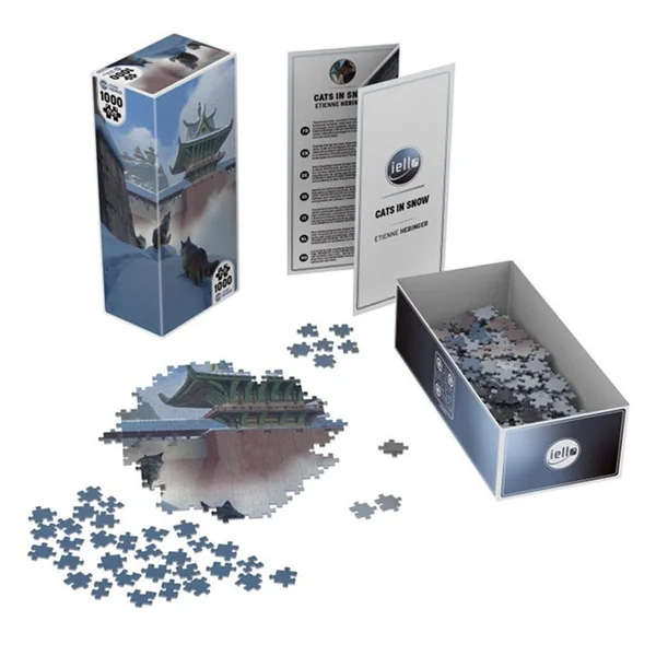 Puzzle Universe 1000 pcs Cats In The Snow