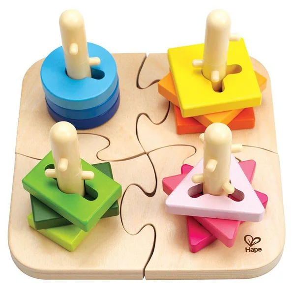 Puzzle à boutons créatifs - Hape