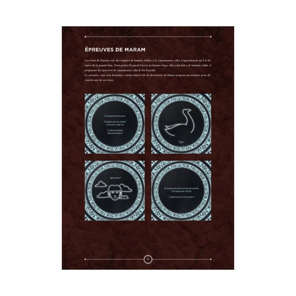 Puzzles et énigmes fantastiques