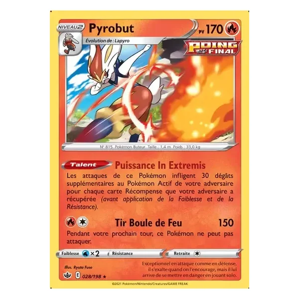 Pyrobut – Règne de Glace – 028/198