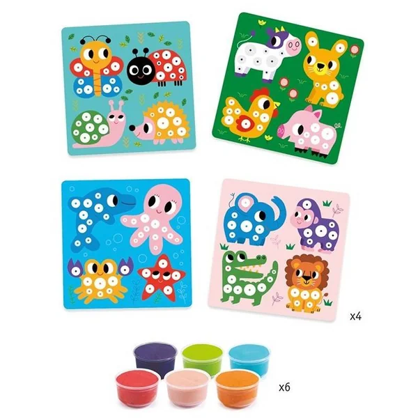 Pâte à modeler - Ronds de pâte