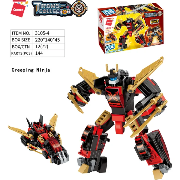 Qman Guardian of Star's Core 3105 ensemble 6 en 1