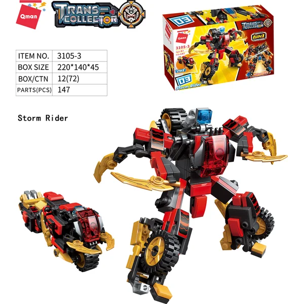 Qman Guardian of Star's Core 3105 ensemble 6 en 1