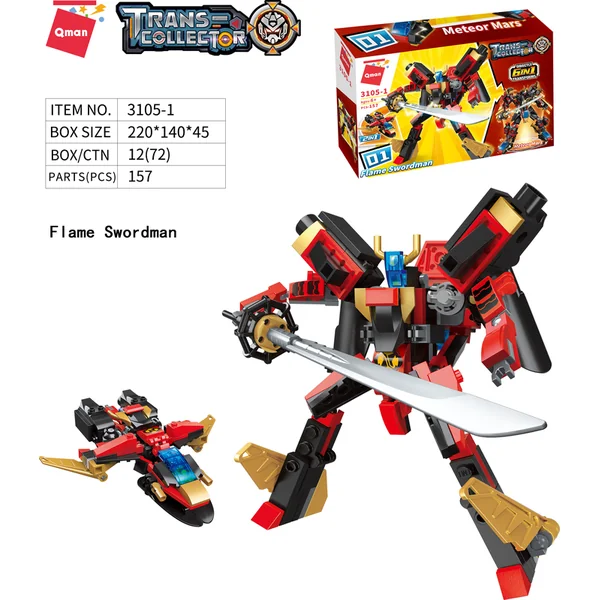 Qman Guardian of Star's Core 3105 ensemble 6 en 1