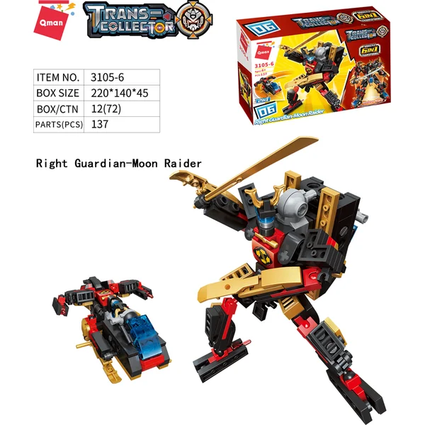 Qman Guardian of Star's Core 3105 ensemble 6 en 1