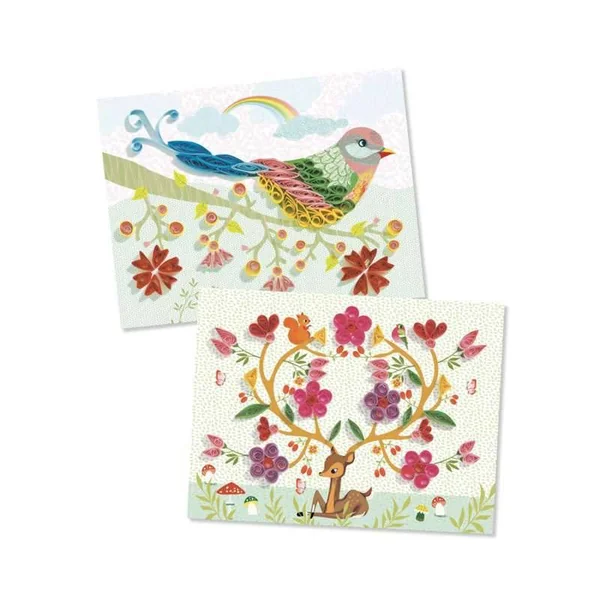 Quilling - Saisons en colimaçons