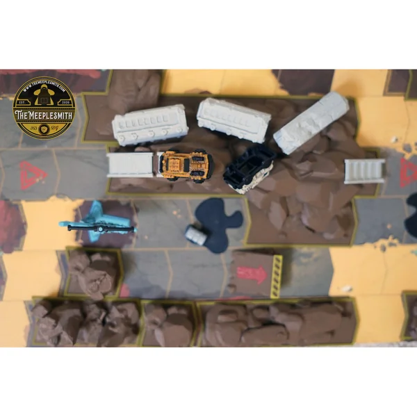 Rampes acrobatiques (6 pièces) – Compatible avec Thunder Road: Vendetta