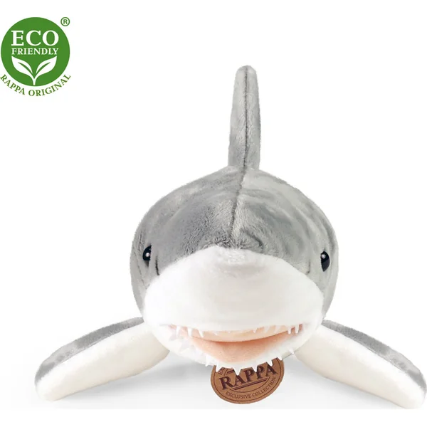 Requin blanc en peluche 51 cm ÉCOLOGIQUE