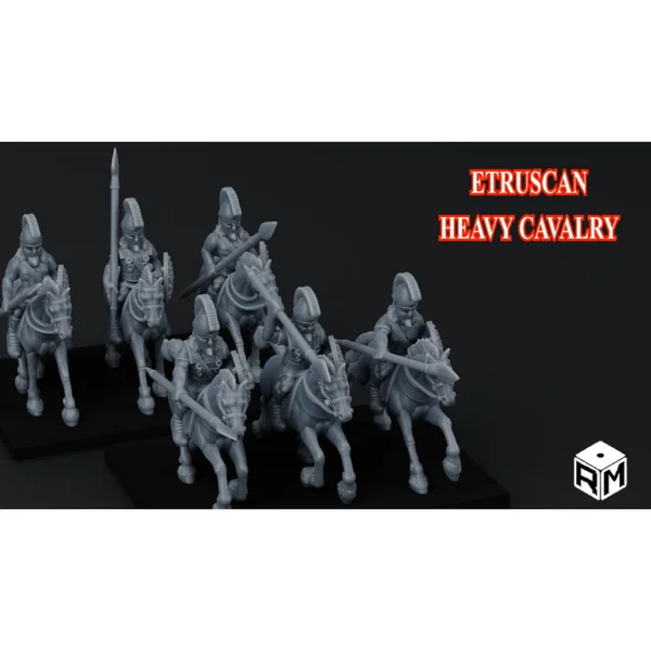 Rise Miniatures - Rise of Ancient Wars - Pack Etrusque - Cavalerie Lourde