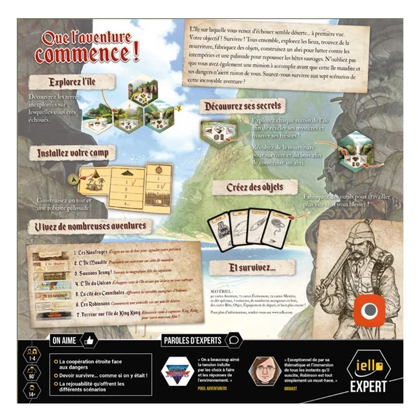 Robinson Crusoé - Aventures sur l'île Maudite