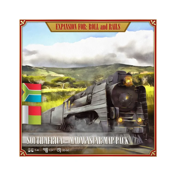 Roll and Rails: South Africa - Madagascar map pack