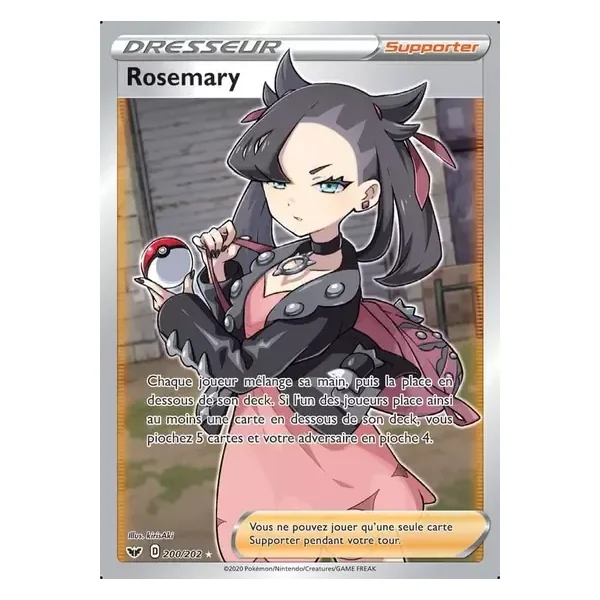 Rosemary – Épée et Bouclier – 200/202