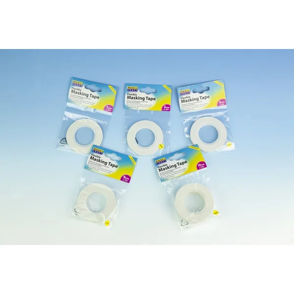 Ruban de masquage flexible Modelcraft 6mm (2x 18m)