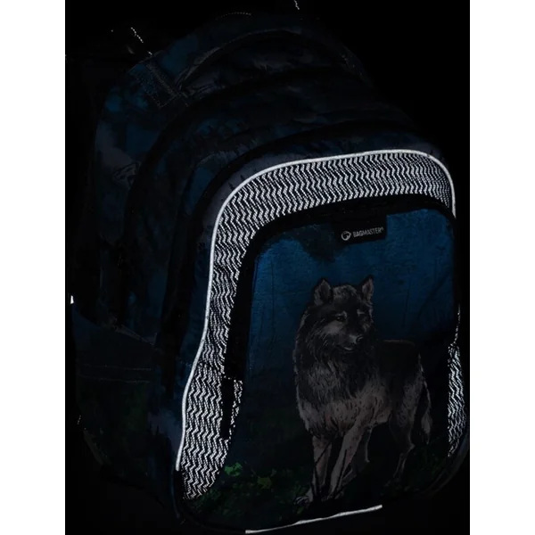 Sac à dos scolaire LUMI 24 F - loup