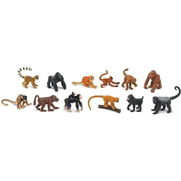 Safari® Toob Singes et Grands Singes 12 figurines