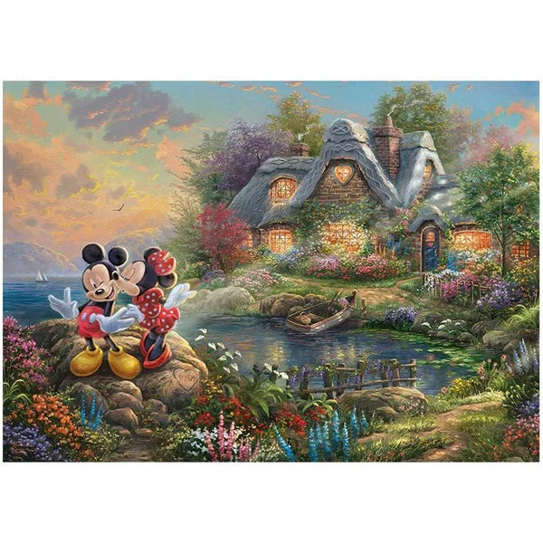 Schmidt Puzzles Disney - Sweethearts Mickey et Minnie - 1000 pcs
