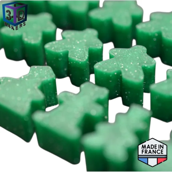 Set de 19 Meeples Joueur style Carcassonne